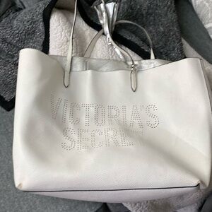 Victoria’s Secret white large tote
